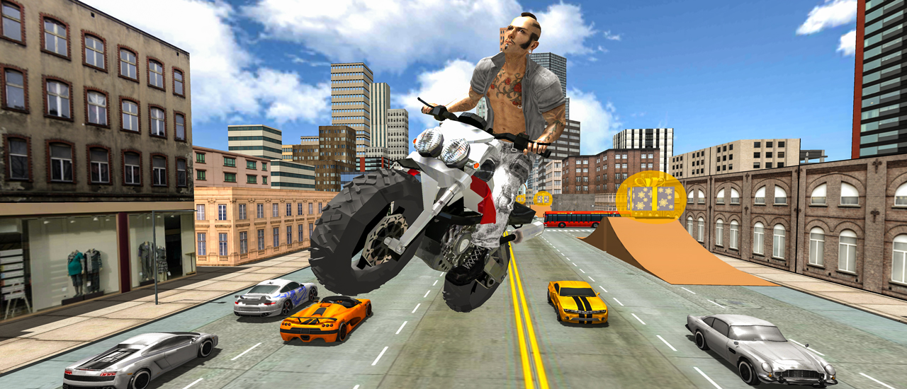 Motorbike Simulator Stunt Racing thumbnail
