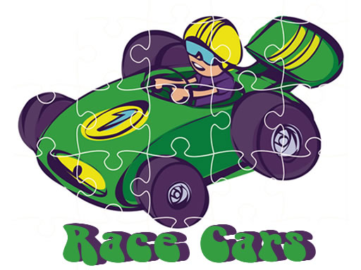 Race Cars Jigsaw thumbnail