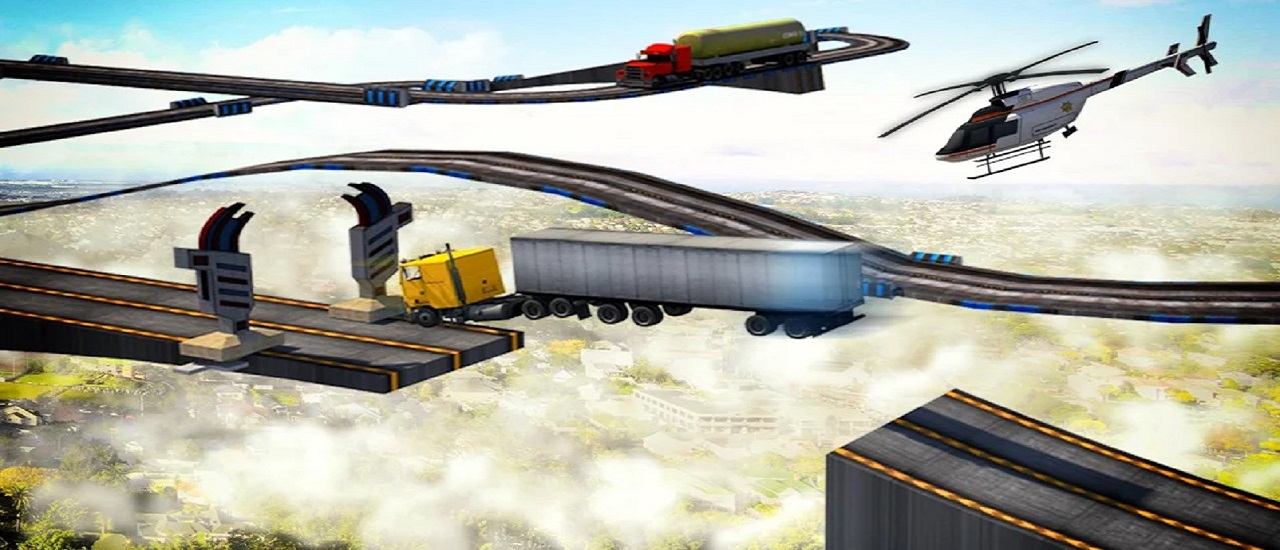 Impossible Truck Driving Stunt Track Parking thumbnail