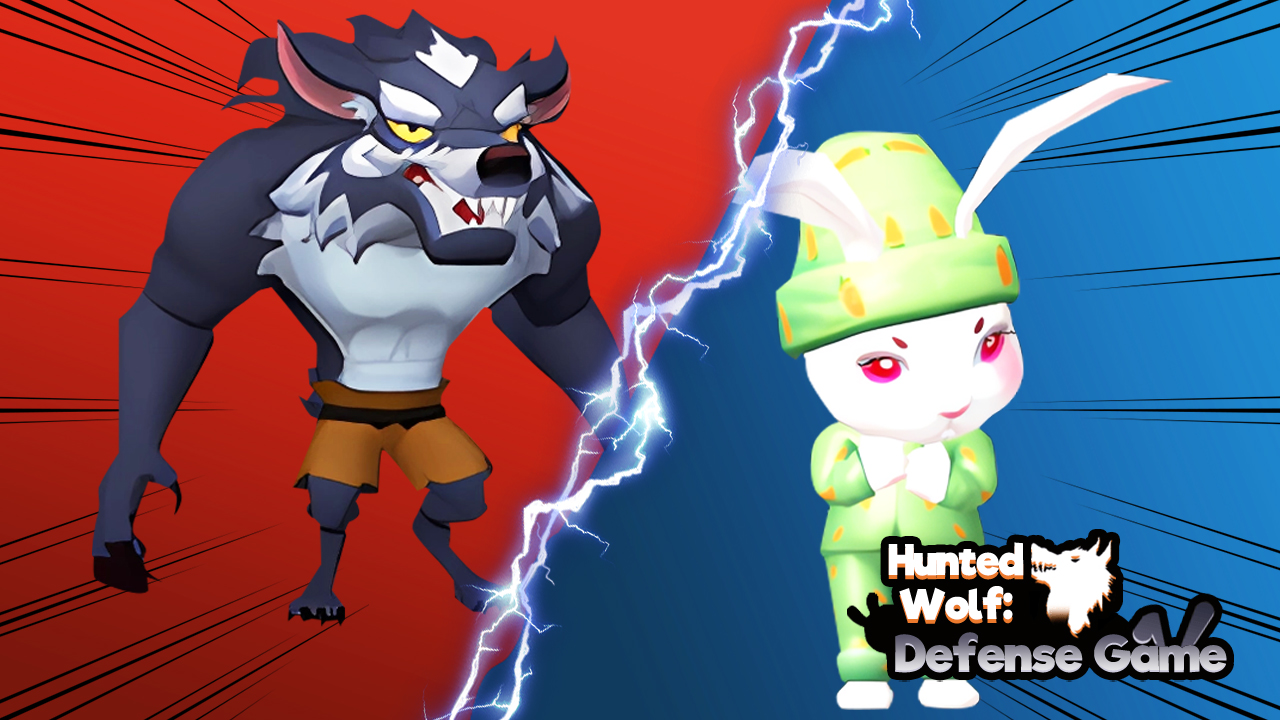 Hunted Wolf Defense Game thumbnail