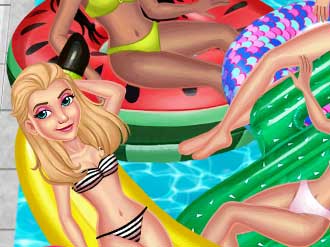 Princess Pool Party Floats thumbnail