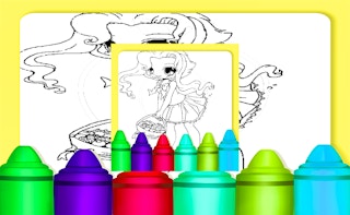 Chibi Anime Coloring Pages thumbnail