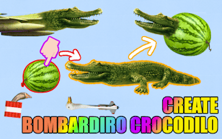 Create Bombardiro Crocodilo thumbnail
