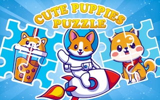 Cute Puppies Puzzle thumbnail