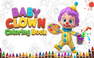 Baby Clown Coloring Book thumbnail