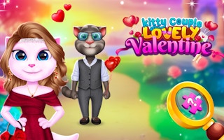 Kitty Couple Lovely Valentine thumbnail