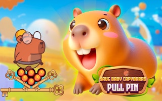 Save Baby Capybaras - Pull Pin thumbnail