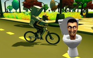 Skibidi Toilet Bike Riding thumbnail