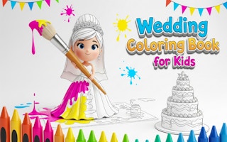 Wedding Coloring Book for Kids thumbnail