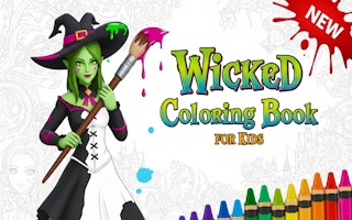 Wicked Coloring Book for Kids thumbnail