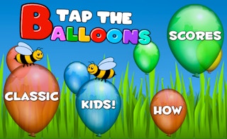 Tap the Balloons thumbnail